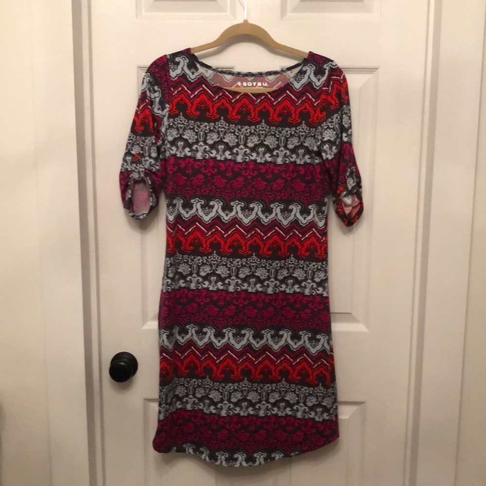 Soybu women’s dress. Medium.3/4 sleeve.